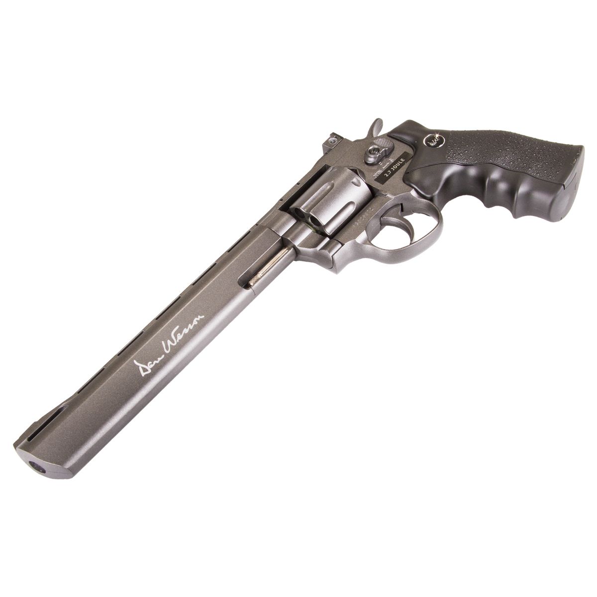 Dan Wesson 16182 Revolver 8 Inch Grey Black Airsoft Replicaairguns Ca