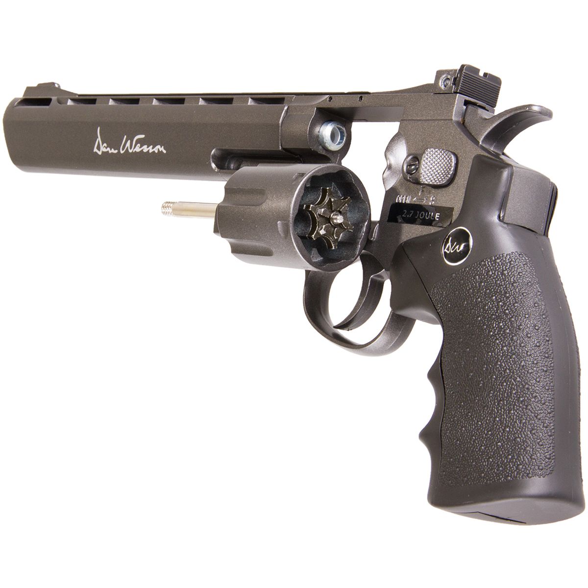 Dan Wesson 16182 Revolver - 8 inch Grey/Black - Airsoft |ReplicaAirguns.ca