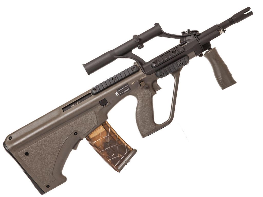 ASG Steyr AUG A1 Compact OD AEG Rifle | ReplicaAirguns.ca