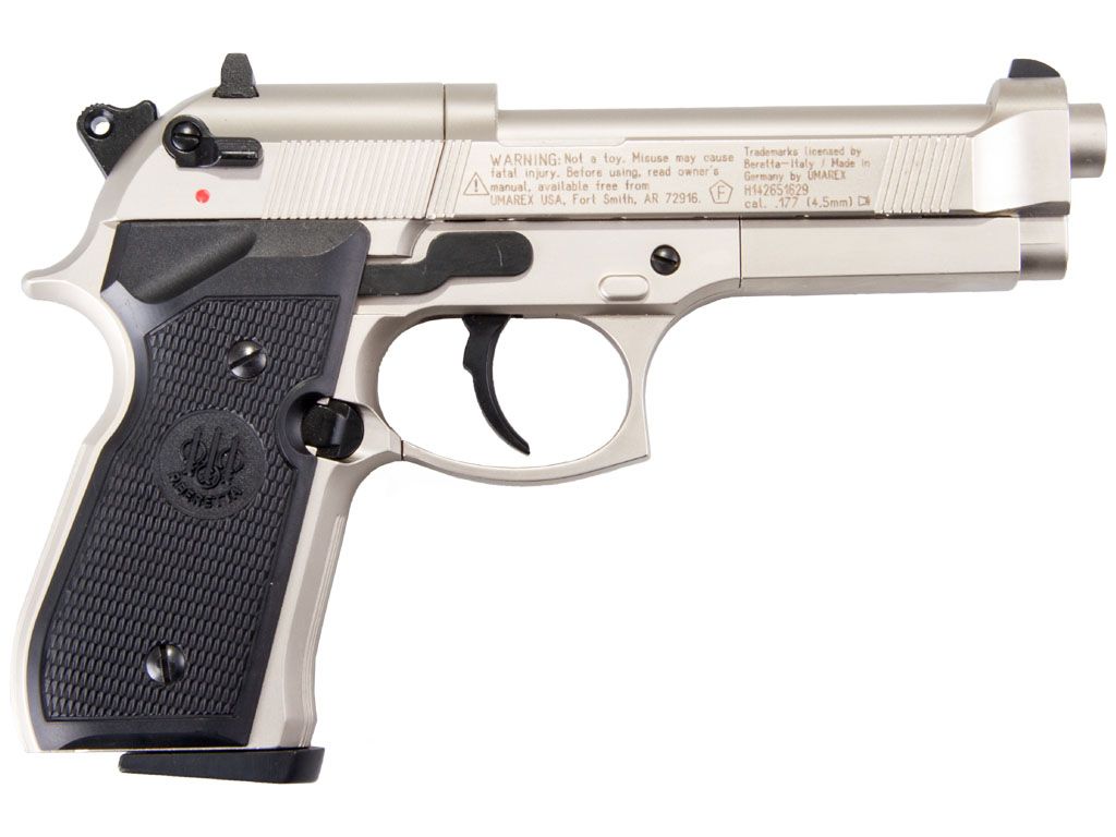 buy cheap beretta 2253001 m92fs pellet nickel airgun |replicaairguns.ca